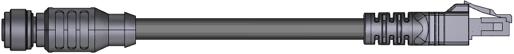 Male-to-RJ-45 Turck connector.
